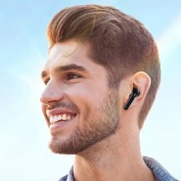 AWEI Słuchawki bezprzewodowe Bluetooth 5.3 T1 Pro + stacja dokująca czarne