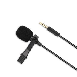 XO mikrofon przewodowy MKF01 jack 3,5 mm czarny