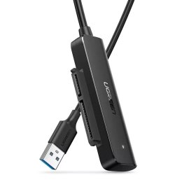 Adapter UGREEN przejściówka dysku HDD SSD 2,5'' SATA III 3.0 - USB 3.2 Gen 1 (SuperSpeed USB 5 Gbps) czarny (70609 CM321)