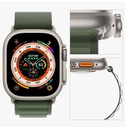 Bransoleta pasek Alogy Steel Strap do Apple Watch 42/44/45/49mm Niebieski