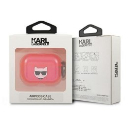 Karl Lagerfeld etui do Airpods Pro KLAPUCHFP różowe Choupette
