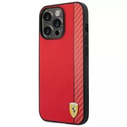 Karbonové pouzdro na telefon Ferrari iPhone 14 Pro 6,1