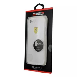 Kryt na telefon Ferrari pevný kryt iPhone 7/8 /SE 2020 / SE 2022 průhledný