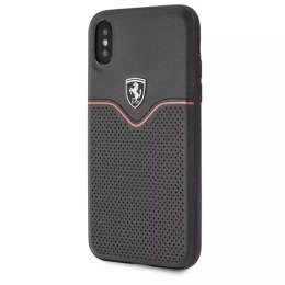 Pevné pouzdro Ferrari iPhone X/Xs černé/černé Off Track Victory