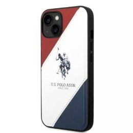 Etui telefonu US Polo Tricolor Embossed iPhone 14 6,1