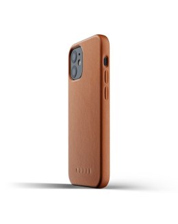 [NZ] Mujjo Full Leather Case - etui skórzane do iPhone 12 mini (brązowe)
