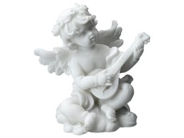Aniołek grający na gitarze - alabaster grecki