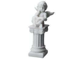 Aniołek czytający książkę - alabaster grecki