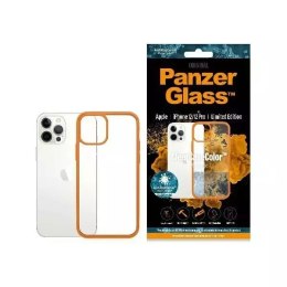 Etui PanzerGlass ClearCase pro iPhone 12/12 Pro Orange AB
