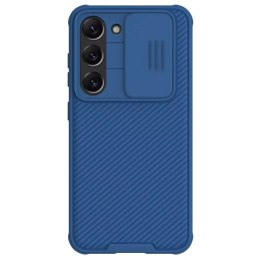 Etui Nillkin CamShield Pro Case etui do Samsung Galaxy S23+ pokrowiec z osłoną na aparat niebieskie