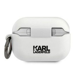 Karl Lagerfeld etui do Airpods Pro KLACAPSILCHWH białe Silicone Choupette