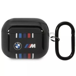 Case BMW BMA322SWTK for AirPods 3 gen cover black/black Multiple Colored Lines