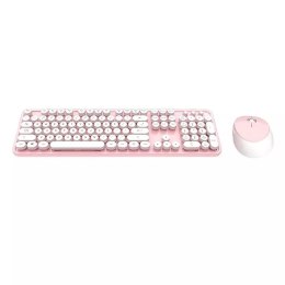 Sada bezdrátové klávesnice MOFII Sweet 2,4G (bílo-růžová)
