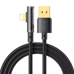 Prism USB to lightning Mcdodo CA-3510 úhlový kabel, 1,2 m (černý)