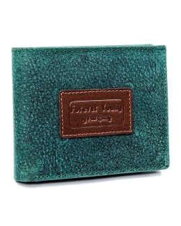 Piękny kolorowy portfel męski ze skóry naturalnej — Forever Young®