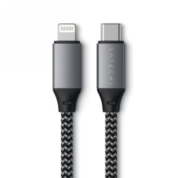 Satechi - kabel USB-C - lightning 25cm (space gray)