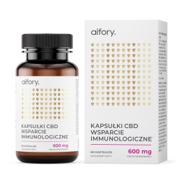 Aifory Kapsułki CBD 600 mg wsparcie immunologiczne 60 szt.