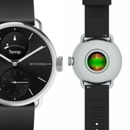 Withings Scanwatch 2 - zegarek z funkcją EKG, pomiarem pulsu i SPO2 oraz mierzeniem aktywności fizycznej i snu (38mm, black)