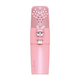 Maxlife mikrofon z głośnikiem Bluetooth Animal MXBM-500 różowy