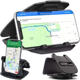 Uchwyt samochodowy na telefon gps kokpit deskę samochodu auta obrotowy 360 stopni do telefonu 6.5