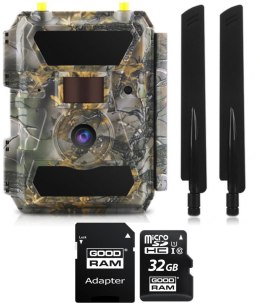 Kamera Leśna FOTOPUŁAPKA GPS 4.0CG + KARTA PAMIĘCI microSD GOODRAM UHS1 CL10 32GB