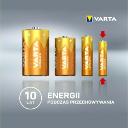 Zestaw 24x Bateria AAA VARTA Longlife Alkaliczna LR3 R3 24 Baterie Paluszki