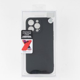 Mercury Semi-Silicon Magsafe Iphone 15 Plus , BLACK / CZARNY