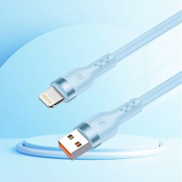 KABEL T-PHOX BOLD USB/LIGHTNING 3A SKY BLUE (120W FOR XIAOMI)