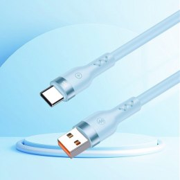 KABEL T-PHOX BOLD USB/USB-C 3A SKY BLUE (120W FOR XIAOMI)
