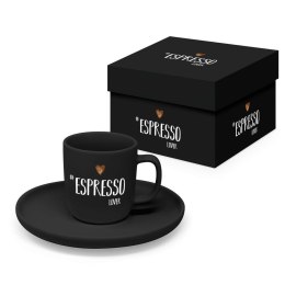 Flirt Filiżanka Porcelanowa Espresso w Ozdobnym Pudełku 90 ml