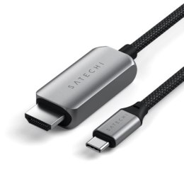 Satechi - kabel USB-C - HDMI 2.1 8K 2m (space gray)