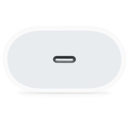 Ładowarka sieciowa oryginalna Apple USB-C typ C 20W szybka MHJE3ZM/A do iPhone adapter kostka Biała