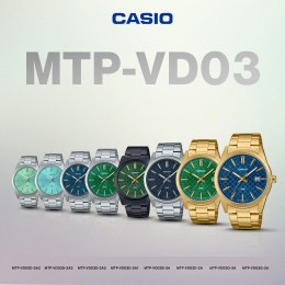 ZEGAREK MĘSKI CASIO MTP-VD03G-2A + BOX