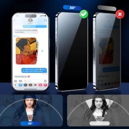Szkło do Apple iPhone 15 Pro Max - 3mk HardGlass Max Privacy™
