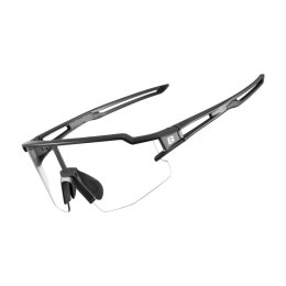 Okulary rowerowe Rockbros 10175 fotochromowe UV400 - czarne
