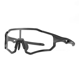Okulary rowerowe Rockbros 10181 fotochromowe UV400 - czarne