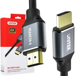 Unitek przewód HDMI 2.1 8K, UHD, 1,5M - C137W