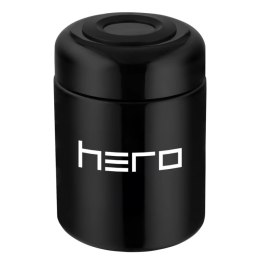 Szklany pojemnik bezzapachowy z higrometrem HERO - 250 ml