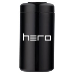 Szklany pojemnik bezzapachowy z higrometrem HERO - 500 ml