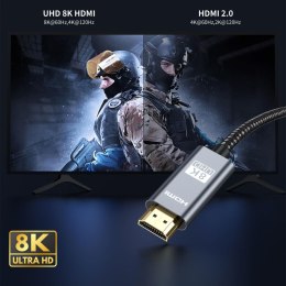 TECH-PROTECT ULTRABOOST HDMI 2.1 CABLE 4K 120HZ / 8K 60HZ 100CM BLACK