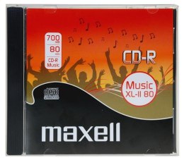 MAXELL CD-R 700MB MUSIC AUDIO XL-II 80 MIN JEWEL CASE*10 624880.00.CN