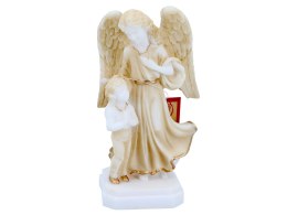 Anioł Stróż z dzieckiem - alabaster grecki