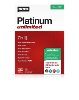 Nero 2021 Platinum Unlimited - oprogramowanie
