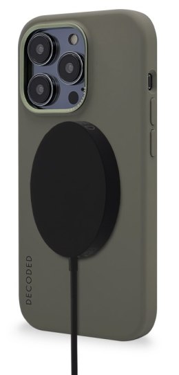 Decoded - obudowa ochronna do iPhone 14 Pro kompatybilna z MagSafe (olive)