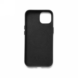 Mujjo Full Leather Case - etui skórzane do iPhone 14 Plus kompatybilne z MagSafe (black)