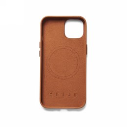Mujjo Full Leather Case - etui skórzane do iPhone 14 Plus kompatybilne z MagSafe (tan)