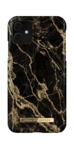 IDeal of Sweden Fashion - etui ochronne do iPhone 11/XR (Golden Smoke Marble)