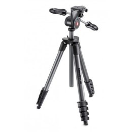 STATYW MANFROTTO COMPACT ADVANCED 5 SEKC. Z GŁOWICĄ 3D