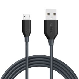 Kabel Anker PowerLine microUSB / USB 1,8m Czarny