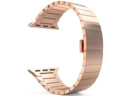 Bransoleta Alogy Stainless Steel do Apple Watch 38/40/41mm Różowe złoto